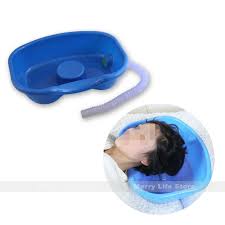 If you don't have one, you can roll a towel up and. Portable Shampoo Basin For The Disabled Bedridden Neck Rest Hair Washing Basin Bowl Sink Drain Tube Handicap Bed Rest Aid Feminine Hygiene Product Aliexpress