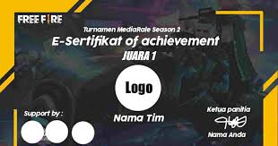 Check spelling or type a new query. Cara Membuat Sertifikat Turnamen Free Fire Mediarale
