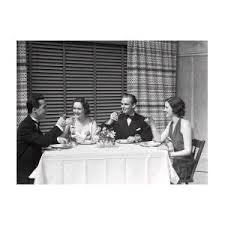 Ashley and robert had that idea that they'd plan an authentic. 1930s Dinner Party Two Couples Photograph By Vintage Images