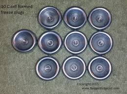 Formed 381 3016 C Cell Freeze Plugs Free Shipping
