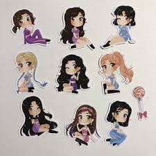 kpop stickers blackpink as if it s your last etsy blackpink vinyl sticker paper kpop