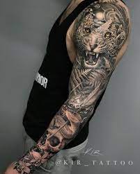 Amazon Jungle Sleeve Animal Sleeve Tattoo Jaguar Tattoo Leopard Tattoos