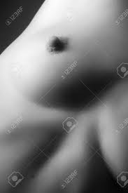 Black And White Closeup Of Woman's Beautiful Small Breast Stock Photo,  Picture and Royalty Free Image. Image 817043.