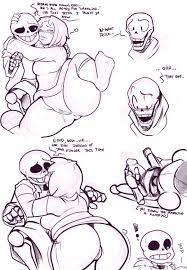 Sans x Frisk x Papyrus comic porn | HD Porn Comics