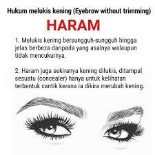 Mcm mana cara nak melukis kening terutama yg jenis. Khalifah Media Hukum Melukis Kening Ramai Pula Yang Facebook