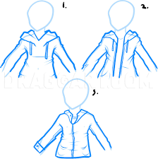 Choose from 390+ hoodie graphic resources and download in the form of png, eps, ai or psd. How To Draw A Hoodie Draw Hoodies Step By Step Drawing Guide By Dawn Dragoart Com