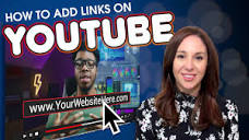 How to Add Links on YouTube - YouTube