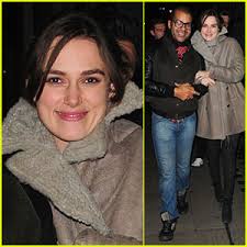 Keira Knightley: Groucho Club with James Righton!