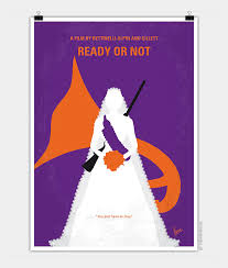 Открыть страницу «ready or not film» на facebook. No1185 My Ready Or Not Minimal Movie Poster Chungkong