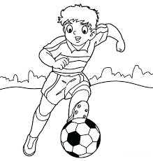 Cool Collection Of Soccer Coloring Pages Football Coloring Pages Sports Coloring Pages Coloring Pages