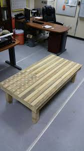 The idea for this project came from another instructables member. American Flag Pallet Coffee Table The Owner Builder Network