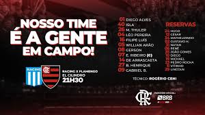 Provavel escalacao do flamengo hoje contra o barcelona cenariomt from i1.wp.com. Saiu Com Filipe Luis E Gabigol Flamengo Divulga Escalacao Para O Jogo Contra O Racing Flamengo Coluna Do Fla