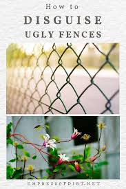 In this how to video the experts from / show you how to properly install your privacy fence screen on a chain link fence. How To Disguise Ugly Fences Including Chainlink Empress Of Dirt