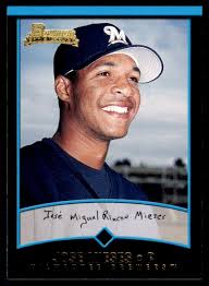 2001 Bowman Draft Picks & Prospects Jose Mieses Rookie Milwaukee Brewers  #BDP44