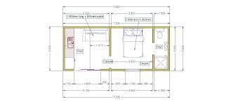 1 Brm Standard Cabin 7 2m X 3m 185 67pw Unit2go Transportable Homes Cabins Sleepouts New Zealand Wide Cabin One Bedroom Floor Plans