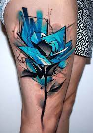 Flawless Blue Rose Tattoo Inkstylemag Blue Rose Tattoo Blue Tattoo Rose Tattoo