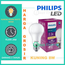 Lampu sorot led philips 30 watt essential smartbright flood led kualitas terbaik dari philips, menggunakan jenis lampu led superbright kualitas tinggi, teknologi dan inovasi terbaru dari philips, menghasilkan kuat cahaya 3x lebih terang dari lampu led biasa, housing dan komponen semua asli philips, menggunakan housing aluminium cor anti karat, ip65 dan ik07, tahan cuaca hujan dan panas, daya. Lampu Philips Led 8 Watt Kuning Warm White 3000k 8w 8 W 8watt Lampu Led Bulb Philips Shopee Indonesia