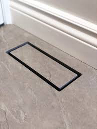 Add an aesthetic and smooth touch to your air ducts with this legacy wood vents hardwood floor register. Aria Vent Presents Its Flushmount Pro Air Register For Use Anywhere Floors Walls Ceilings With Any Surface Mate Floor Vents Floor Vent Covers Air Vent Covers