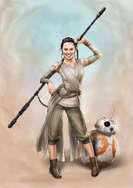 Daisy Ridley As Rey Star Wars Rey Star Wars Star Wars Cartoon Star Wars Geek