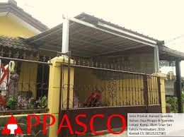 Harga kanopi baja ringan atap spandek Harga Kanopi Baja Ringan Permeter Persegi Jual Kanopi Tralis