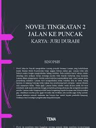 Check spelling or type a new query. Novel Tingkatan 2 Jalan Ke Puncak Karya Juri Durabi