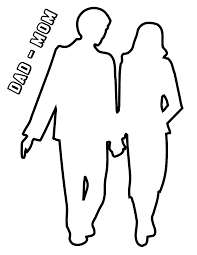 This year on christmas 2020, let us make this day a very big day by giving our friends and dear ones a special c0lored page. Coloring Page Coloring Page Of Mom And Dad