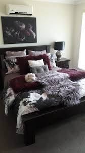 Styling With Items From Kmart Room Decor In 2019 Burgundy Bedroom Master Bedrooms Decor Burgundy Room