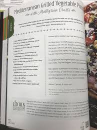 Mediterranean Grilled Vegetable Pizza Veggie Pizza Cookbook Recipes Yum