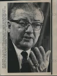 1967 Press Photo Republican National Committee chairman Ray Bliss of Akron,  Ohio