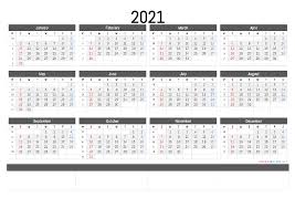 Free Printable 2021 Calendar By Year Premium Templates Free Printa In 2020 Free Printable Calendar Templates Printable Calendar Template Printable Yearly Calendar