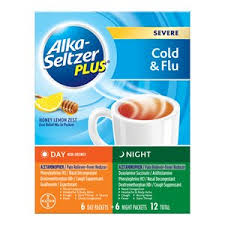 Includes common brand names, drug descriptions, warnings, side effects and dosing information. Alka Seltzer Plus Severe Cold Flu Day Night Honey Lemon Mix In Packets 6ct Cvs Pharmacy