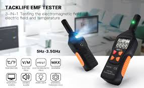Your data can be used to monitor for and prevent fraudulent activity, and ensure systems and processes work properly and securely. Emf Meter Electromagnetic Field Radiation Detector 5hz 3500mhz With 3 Tacklife Tools