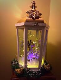 Angel Lantern Crystals And Led Lights Copper Lantern Christmas Lantern Christmas Lanterns Copper Lantern Lanterns Decor