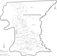 Datei Map Of East Baton Rouge Parish Louisiana With Municipal And District Labels Png Wikipedia