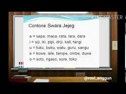 We did not find results for: Swara Jejeg Lan Swara Miring Bahasa Jawa Kls 2 Sd Youtube