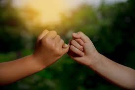 #music video #mv #best friends #buddies #bea miller. Pinky Promise Stock Photos And Images 123rf