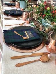Only the outer rim of the charger plates are hammered as the center is not. Copper Rim Charger Plate A Place Setting