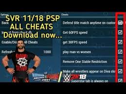 That's part of the reason buying these. Download Wwe 2k18 Psp Cheat Codes 3gp Mp4 Codedwap