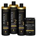 Hair Plastic Sealing Frizz Control Hair Smoothing Treatment Kit 4x1 -