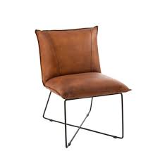 【upgraded upholstered cushion】this dining table set includes 1 dining table and 4 upholstered dining chairs,the contemporary faux classical 1 table and 4 chairs with large load capacity to greatly suit your needs. Dining Room Chair Leather Metal Legs Cross Cognac Sl Homedecoration Com