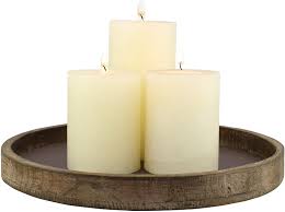 4.8 out of 5 stars 14. Buy Stonebriar Rustic Natural Wood And Metal Candle Holder Tray Home Decor Accessories For The Coffee Table And Dining Table Large Online In Taiwan B01bul7si4