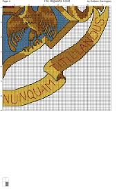Harry potter giant version 5 parts digital cross. The World In Stitches The Hogwarts Crest Cross Stitch Chart Pdf