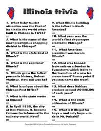 Free general knowledge for your pub quizzes. Printable American Games American Games Geography Trivia Trivia