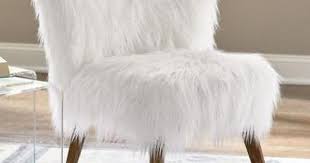 Geometric steel frame and back with a. Ultra Glam Modern Bohemian White Faux Fur Accent Chair Furniture Seating Furniture Modern Wood Bed Accent Chairs For Living Room