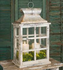 Large Windowpane Lantern The Reclaimed Farmhouse Lanterns Decor Home Decor Accessories Large Lanterns