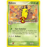 $9.84 + $3.75 shipping + $3.75 shipping + $3.75 shipping. Kakuna Pokemon Tcg Ex Cards