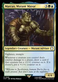Marcus, Mutant Mayor · Fallout (PIP) #109 · Scryfall Magic The Gathering  Search