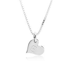 5 out of 5 stars. Delicate Heart Initial Necklace