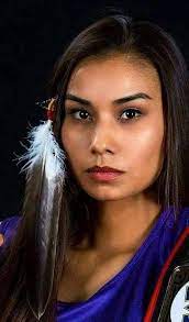 Female indigenous hockey program master. Twobulls Native American Models American Indian Girl Native American Girls
