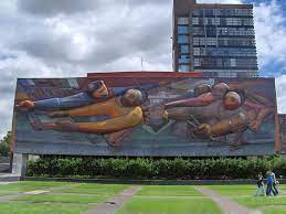 Titulo El Pueblo A La Universidad La Universidad Al Pueblo Por Una Cultura Nacional Neohumanista De Profundidad Universal Muralist Latin Art Mural Painting